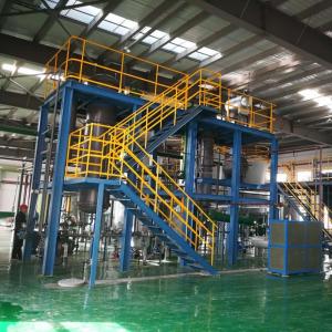 China Refined oil light yellow used engine oil recycling plant complete finished product wholesale