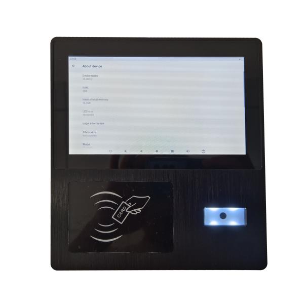 China 7 panel PC NFC RFID card reader QR code 2D scanner embedded industrial panel PC pcap touch screen on sale China 7 panel PC NFC RFID card reader QR code 2D scanner embedded industrial panel PC pcap touch screen on sale
