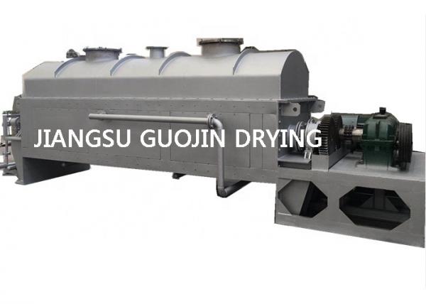 Continuous Paddle Vacuum Drying Machine 1.85m3 Volume For Soybean Meal