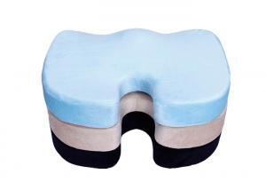 China Colorful Car Memory Foam Seat Cushion With Soft Cushion Cover wholesale