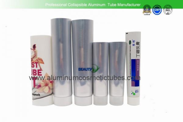 Quality 100ml Flexible Aluminum Laminated Tube , Custom Aluminum Squeeze Tube Packaging for sale