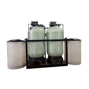 China 3W 1T/H 0.24KG/L FRP Water Softener Remove Hardness wholesale