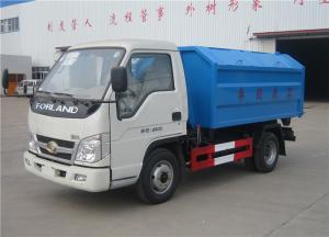China Forland 3m3 Rubbish Removal Truck , Hydraulic Arm Waste Garbage Truck wholesale