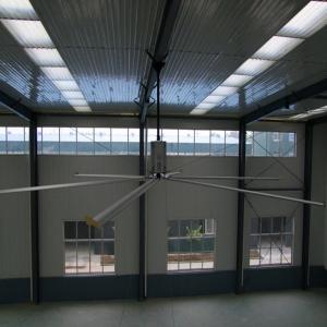 China 16ft 20ft HVLS Air Cooling Ceiling Fan 1.1kw For Livestock Poultry Farm wholesale
