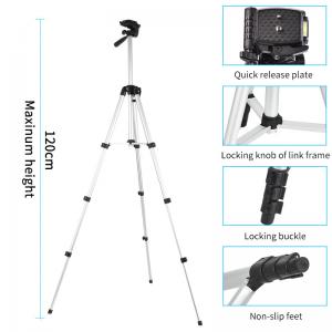 China 1.2M Digital Camera Aluminum Tripod Stand For Taking Picture Live Broadcast wholesale