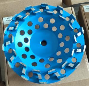 China YSD Cup Wheel Grinders Diamond Grinding Wheels For Removal Mastics Epoxy Floor Coating wholesale