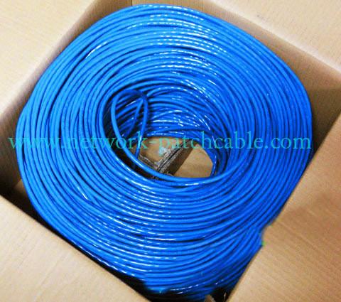 Quality Telecommunication Cable UTP Cat 5e 0.5mm Copper Lan Cable Pass Fluke LSZH for sale