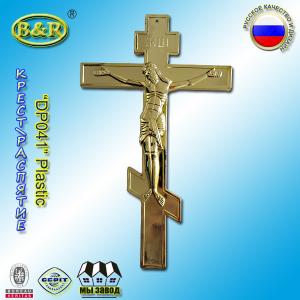China Coffin Plastic Ornament Casket Accessories Russian Design Gold Color wholesale