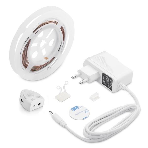 China Under Bed Light, Dimmable Motion Activated Bed Light 5ft LED Strip with Motion Sensor and Power Adapter, wholesale