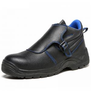 China Cowhide Anti Scald Safety Shoes, Steel Toe Wear Resistant Work Shoes wholesale