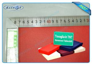 China PP Non Woven Disposable Table Cloth Spunbond Polypropylene Non Woven Table Cover on sale