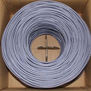 China 23AWG 4 Pair Cat6 Cable , Cat5e Lan Cable UTP Bare Copper Conduct Type wholesale