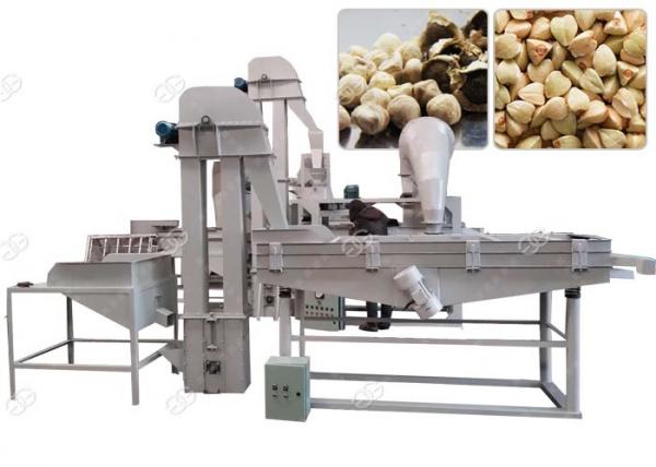 Quality Buckwheat Grading Nut Shelling Machine , Hulling Dry Areca Nut Peeling Machine for sale