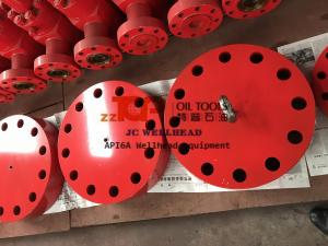 China Oil Gas Well Blind Flange Flange For Wellhead Equipment Connection on sale