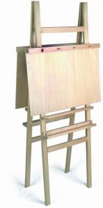 China Cuntomized Color Two Sided Artist Painting Easel Stand For Kids 71cm Width wholesale