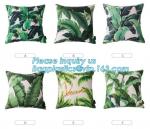 Tropical Leaf Latest Design Digital Printing , Cushion Cover Decorative Pillow
