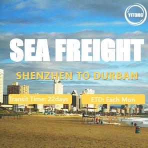 China Each Monday Global Freight Shippers Sea Freight From China To South Africa Durban wholesale