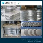 Color Coated Round Aluminum Plate No Oxidation Cold Rolling Process Treatment