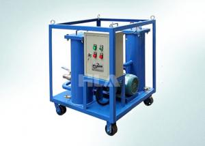 China Carbon Steel Portable Hydraulic Oil Filtration Unit With Electric Control Panel wholesale