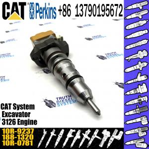 China Fuel injector for sale cat 3126b injector 10r-0781 10r-0782 10r-9237 for caterpillar 3126 cat injectors wholesale