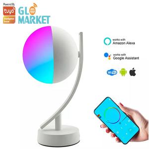 China Tuya RGBCW Wifi Smart Table Lamp 12W APP Remote Control Reading And Writing Desk Lamp on sale