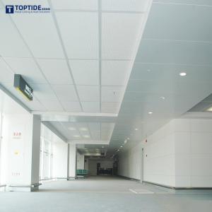 China Fireproof  Metal Ceiling Tiles Hook on Ceiling System wholesale
