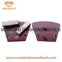 China Trapezoid 2 bars STI  Prep/master Grinding Disc Plate for Concrete Finished for sale