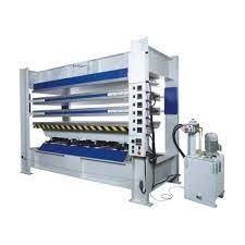China PLC Control Plywood Press Machine 7.5KW Hydraulic Hot Press Machine For Plywood on sale