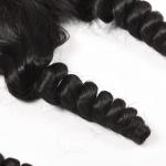 100% Pure Virgin Lace Frontal Closure With Bundles 13X4 Inch Free Part
