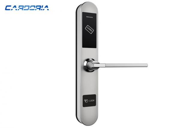 Quality Rfid Card Unlock Wireless Mortise Lock , Waterproof Smart Door Lock With Hidden Keyhole for sale