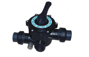 China 1.5 Inch / 2.0 Inch Side Mount Multiport Valves For Swimming Pool Sand Filters 6 Position wholesale