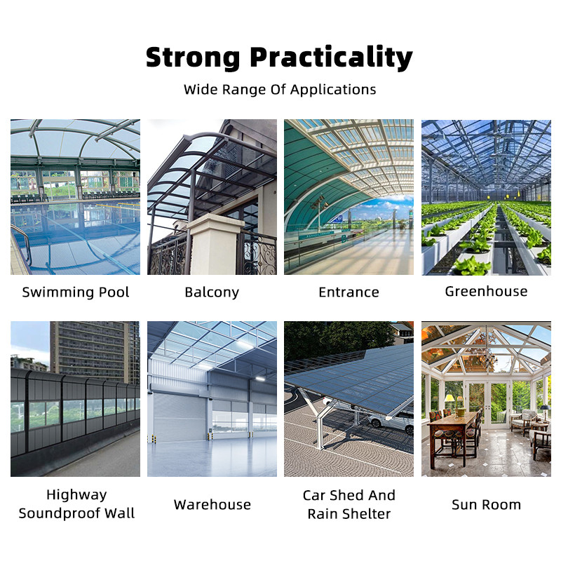 Foldable Polycarbonate Solid Sheet Board Ibr Polycarbonate Roof Sheets