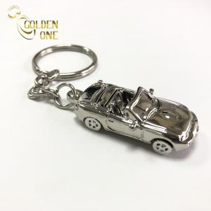 China Convertible Car Model Keychain , Custom Vintage 3D Car Keychain on sale