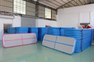 China Durable Custom Made Inflatables , Airtight Inflatable Gym Mat For Training wholesale