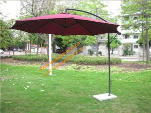 China Banana Umbrella Galvanized Iron Suspended Umbrella Waterproof Outdoor Offset Patio Umbrella wholesale