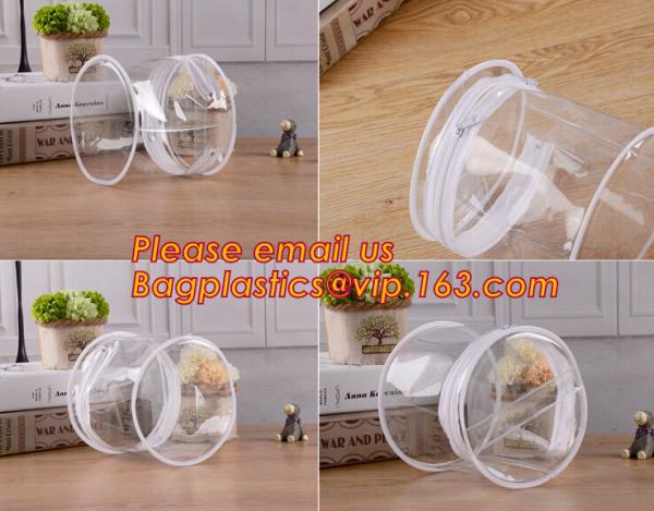 Hot Sale and High Quality Clear Cylinder Round Tube Packaging Cylinder PVC Packaging Box,Cylinder Packaging box for cosm