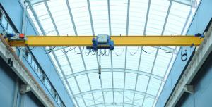 China Indoor European Single Beam Overhead Bridge Crane Remote Control 10 Ton wholesale