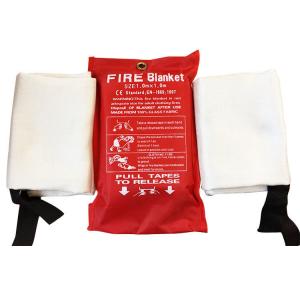 China Silicone Coating BS EN 1869 Fire Blanket Fiberglass 1.2*1.2m wholesale