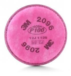 China 3M Particulate Filter 2096, P100 Respiratory Protection, Nuisance Level Acid Gas Relief wholesale