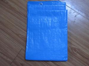 China 5 X 7 FEET(1.45x2.05M) TARPAULIN/TARP BLUE WATERPROOF COVER/GROUND SHEET wholesale