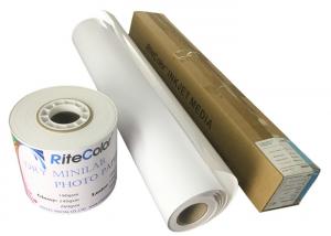 China 260Gsm Premium RC Luster Photo Paper 44&quot;X30M Roll for Canon Large Format Printers wholesale
