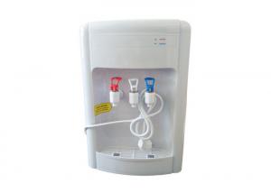 China 3 Tap POU Water Cooler Dispenser Compressor Cooling With External Heating Tank wholesale