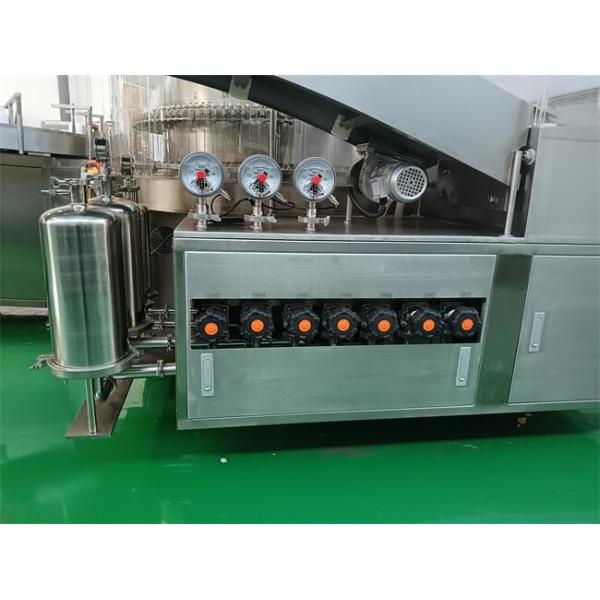 High Speed Ampoule Filling Line For Diagnostic Reagents With Vertical Washing Machine And Sterilization Oven, Advanced HMI And PLC