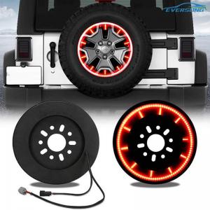 China Jeep Wrangler Spare Tire 3rd Brake Light 5W Jeep Back Window Hinge Cover on sale