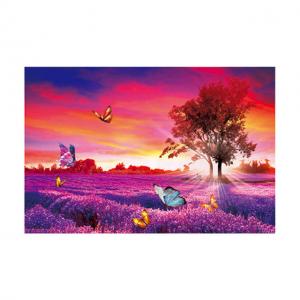 China 3d Depth 50 x 70cm Large 3D Lenticular Pictures With 0.6mm Pet Printing wholesale