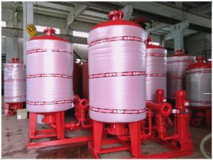 China Stainless Steel 304 / 316 Diaphragm Water System Pressure Tank With Polishing Treatment wholesale