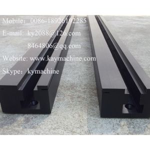 China Guide rails for roller chains plastic guide rails China manufacture UHMW-PE chain guides Plastic Sliding Guides Guide rail system China manufacturer wholesale