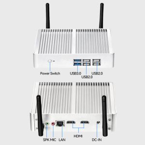 Intel Celeron N2808 Mini PC With DDR3L 8GB Memory Dual HD Display For Home