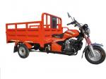 Red Chinese Three Wheel Motorcycle , Cargo Motorized Tricycle Single Cylinder