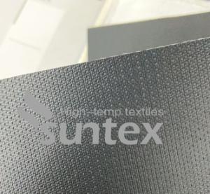 China High temperature resistance Black Neoprene Coated Glass Cloth For Flexible Connector wholesale